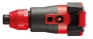 SCHUKO connector, red, 2C-Technology, voltage indicator, quick-release mechanism, IP54