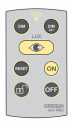Remote control for talis PFDR360-8-1 and talis PFMR 360-8-1