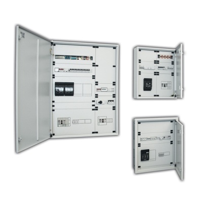 4XN160 2-7 v/a met. sadale ar durv. un atsl. - 7x24mod. (168mod.) 550x1100x160 IP41