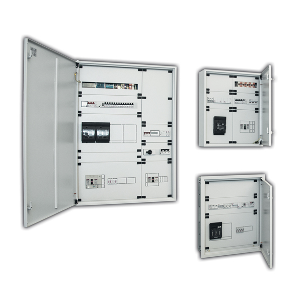 4XN160 3-6 virsapmetuma metaliska sadale ar durvis un sledzeni - 6x36moduļi (216moduļi) 800x950x160 IP41