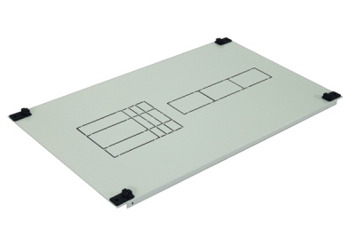 Лицевая панель 1хEB2 125,160,250А 3,4P и 12 модулей CP 2-2 E12 M (В300xШ500)