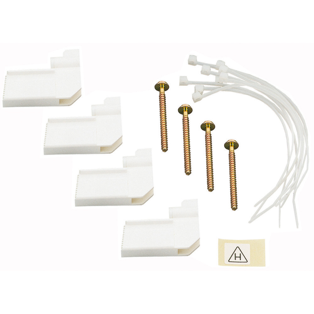 Flush-mounting kit for dry partitions
