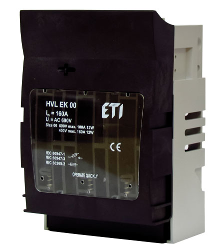 HVL EK 00 3p M8 Fuse switch disconnector