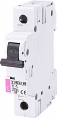ETIMAT10 1p 10kA C 4A  miniature circuit breaker