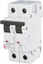 ETIMAT10 2P 10kA C 25A  miniature circuit breaker