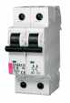 ETIMAT10 2P 6kA C 6A DC miniature circuit breaker
