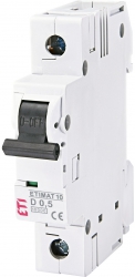 ETIMAT10 1P 10kA D 0,5A  miniature circuit breaker