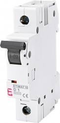 ETIMAT10 1P 10kA D 1A  miniature circuit breaker