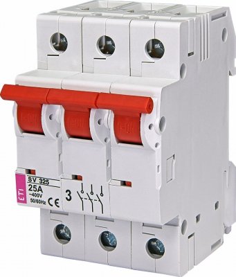 SV 325 modulārais slēdzis 3P 25A