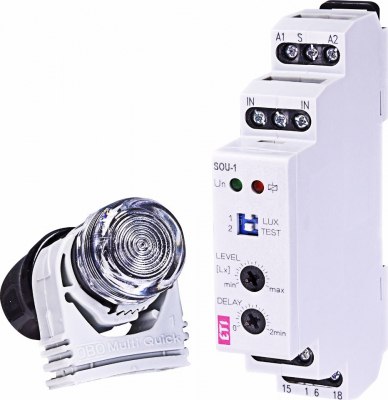 Сумеречное реле SOU-1 230V AC (1x16A_AC1)