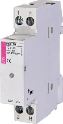 PCF 10 1p+N  LED Fuse disconnectors PCF 10 1P+N