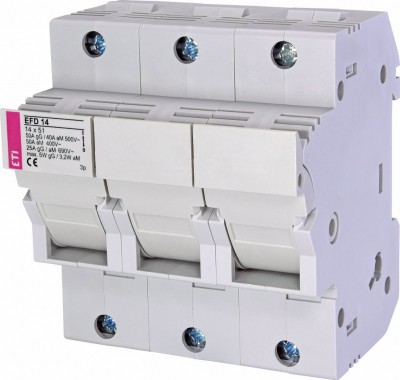 EFD 14 3p Cilindrisko ieliktņu drošinātājslēdzis