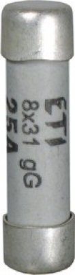 8x31 gG 10A Cilindriskais kūstošais ieliktnis 8X31