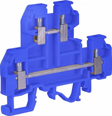 VS  2.5  NA  N Skrūvveida divlīmeņu spailes - neitrāla (zila) 2,5mm