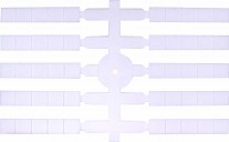 Marķ. plast. tabula  E03- tukša 4,8x5 mm