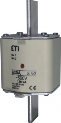 NH3 gL-gG KOMBI 690V 500A fuse link