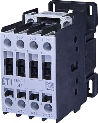 CEM9.01-230V-50/60Hz kontaktors 230V AC3 4kW 9A 3NO 1NC