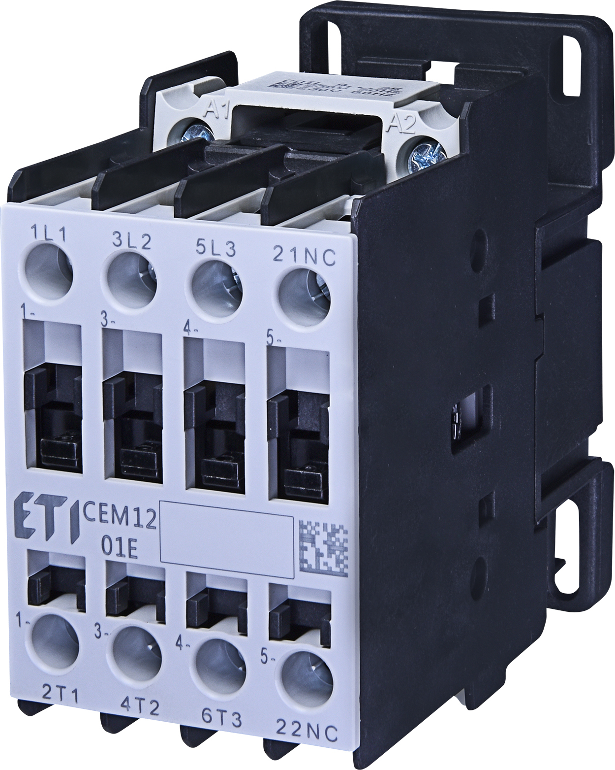 CEM12.01-230V-50/60Hz kontaktors 230V AC3 5,5kW 12A 3NO 1NC