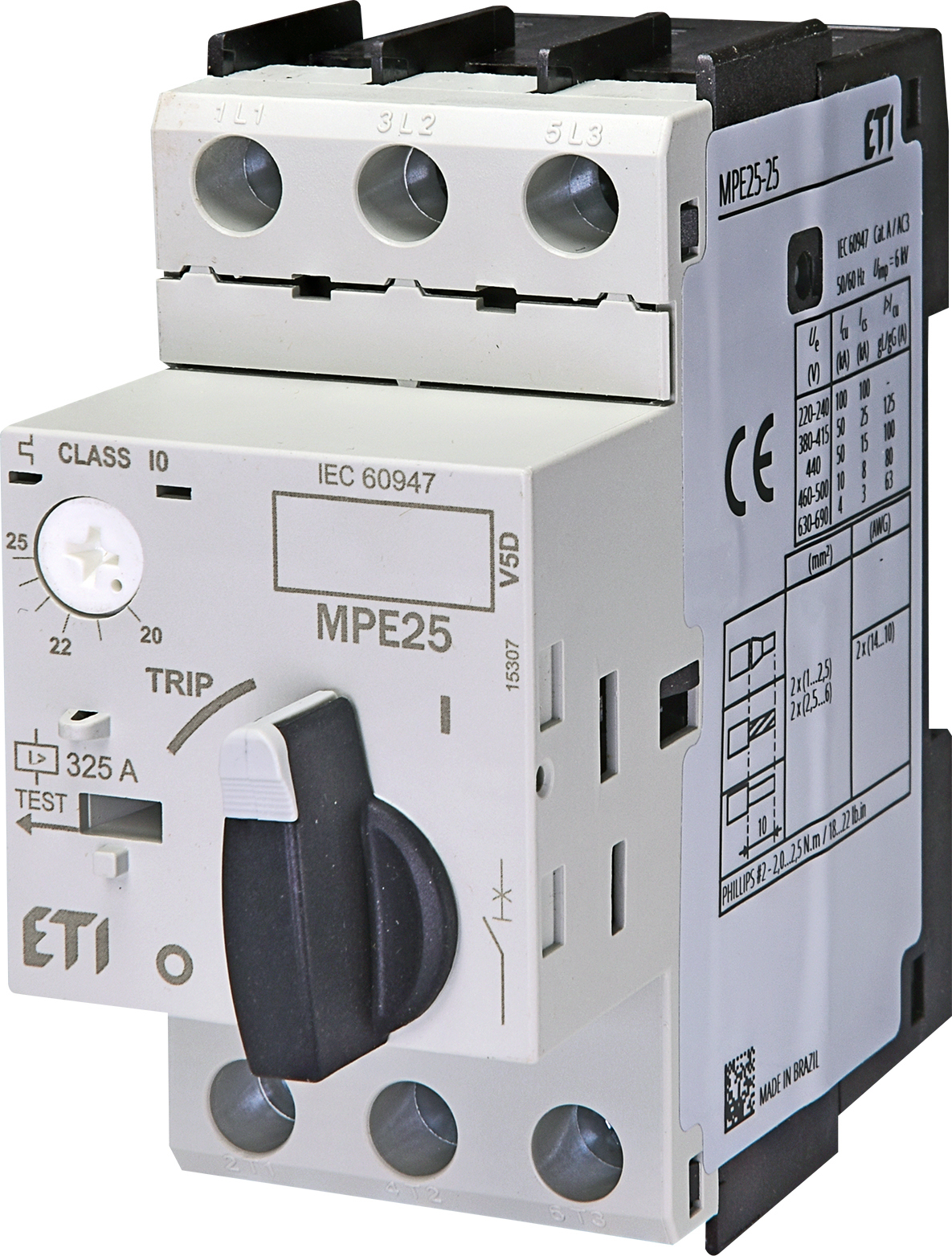 MPE25-25 mot.protec.circuit breaker