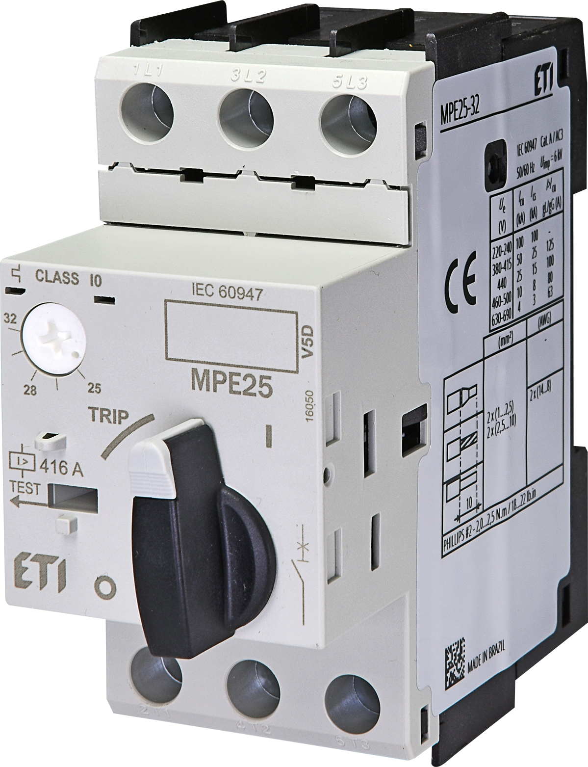 MPE25-32 mot.protec.circuit breaker