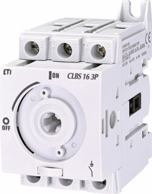 Выключатель нагрузки CLBS 16 3P (без рукоятки, 16A, 1-0)