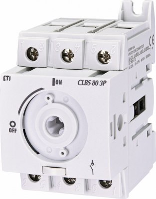 CLBS 80 3P sl. slēdzis bez roktura