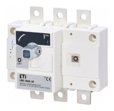 LBS 160 3P slodzes slēdzis bez roktura