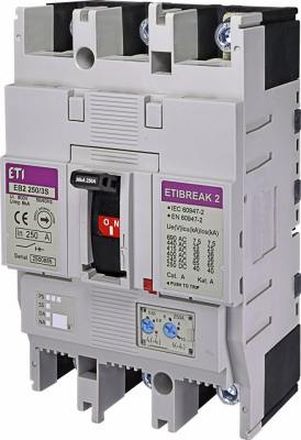 EB2 250/3S 250A 3p rūpn. automāts EB2 250 - 3P 250A; standartversija