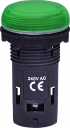 ECLI-240A-G Led indikators 240V AC -zaļš