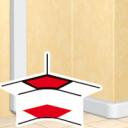 DLP  iekš.-stūris lok. 85-95  50x80/105/150/195              105x50