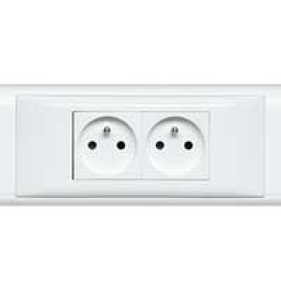 DLP Rāmis 4mod. balts (par vāka 85mm)