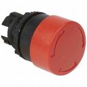 Кнопка с грибовидным толкателем 32 - Osmoz - возврат-поворот - экстр. откл. - без подсв. - IP 66 - красный