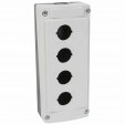 Osmoz control station to be equipped - IP 66 - IK 07 - 4 holes - grey