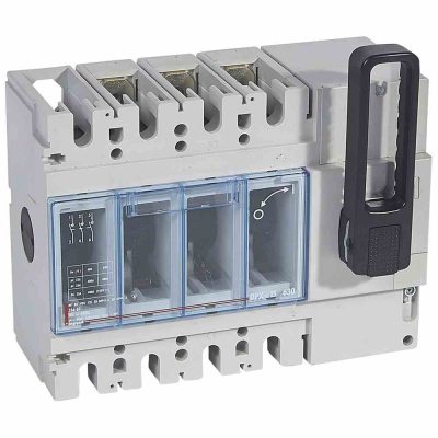 Isolating switch - DPX-IS 630 without release - 3P - 400 A - front handle