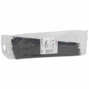 Cable tie Colring - w. 4.6 mm - L. 280 mm - sachet 100 pcs - black