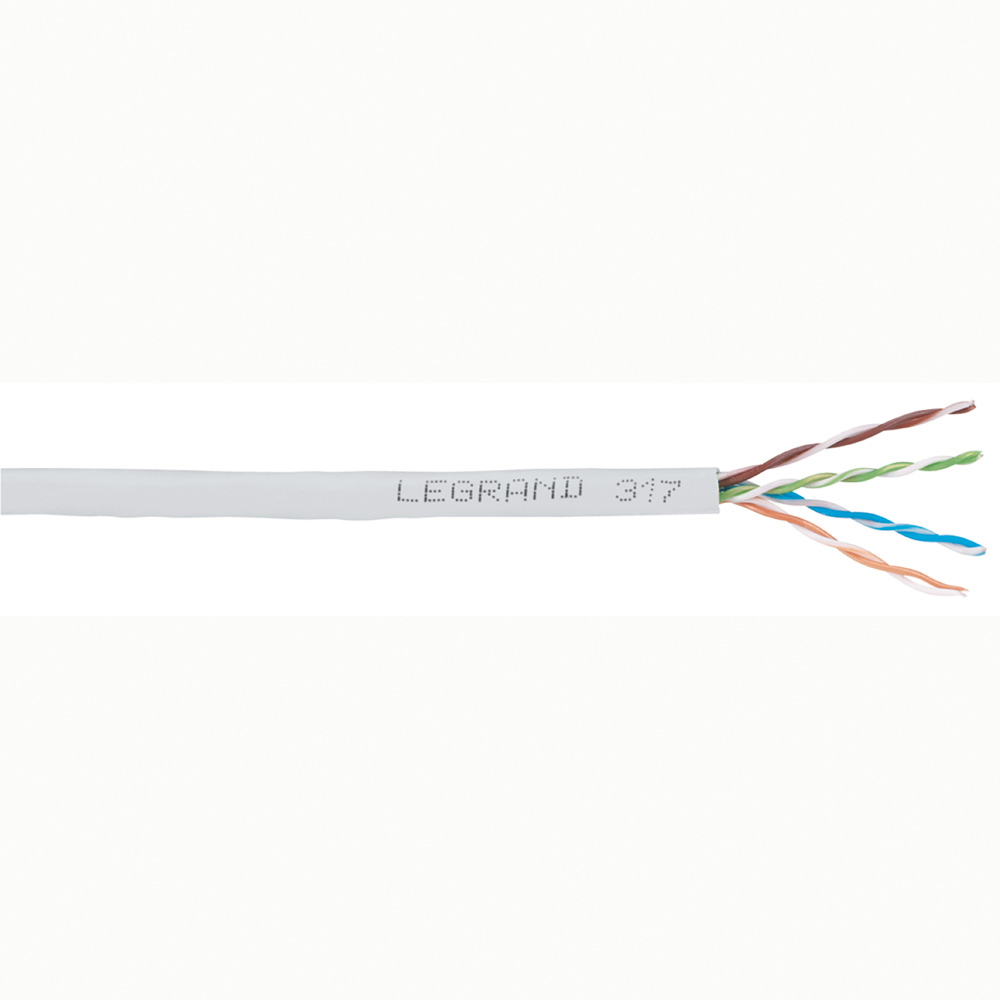 Lan cable - category 5e - U/UTP - 4 pairs - L. 305 m - PVC sleeve