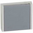 Socket outlet Plexo - IP 44 - 20 A - 3P+E - flush mounting - grey
