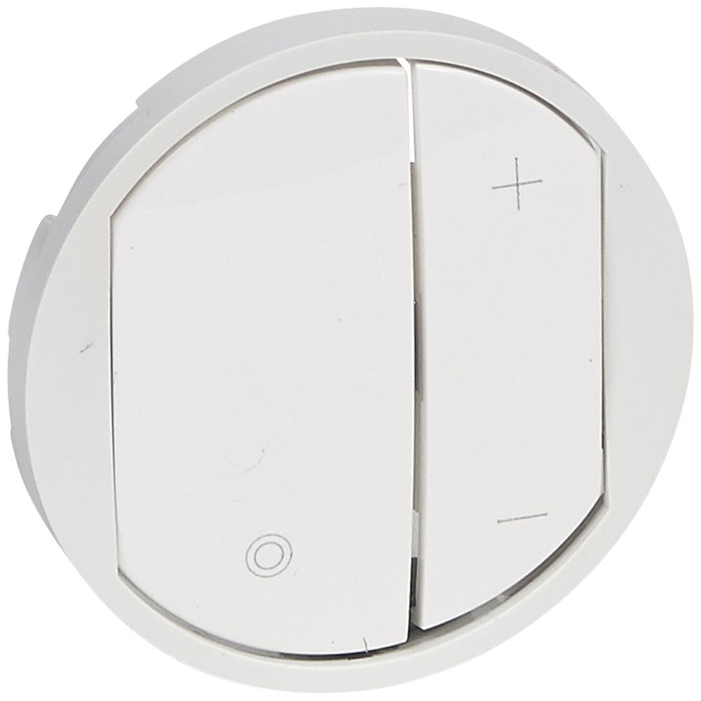 COVER PLATE FOR DIMMER WHITE