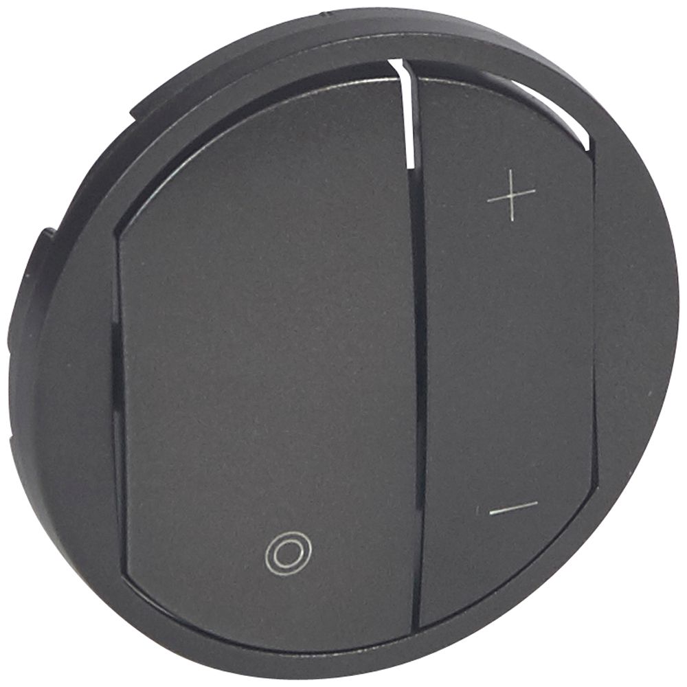 COVER PLATE FOR DIMMER GRAPHITE