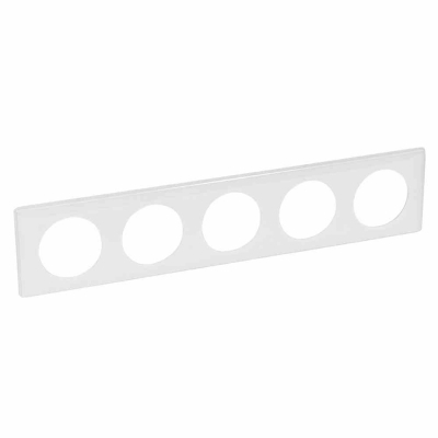 5 GANG PLATE WHITE YESTERDAY