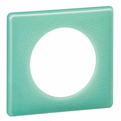 Celiane Рамка 1 местная Бирюзовый муар