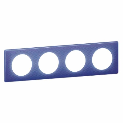 Celiane Рамка 4 местная Лиловый муар