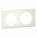 Celiane Рамка 2 местная Белая перкаль