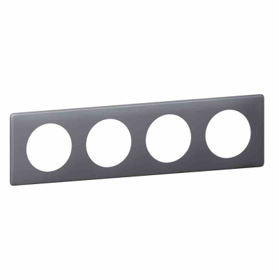 Celiane Рамка 4 местная Фиолетовая перкаль