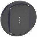 LUM SINGLE SWITCH COVER GRAPHITE