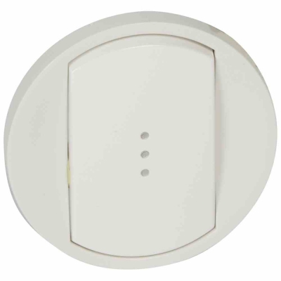 Celiane Taustiņš 1 vietīgs ar indikāciju balts