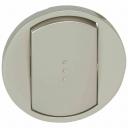 Celiane Клавиша 1 местная с индикацией титан