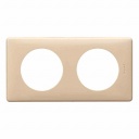 PLATE NEUTRAL 2 GANG GINGER