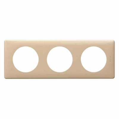 PLATE NEUTRAL 3 GANG GINGER