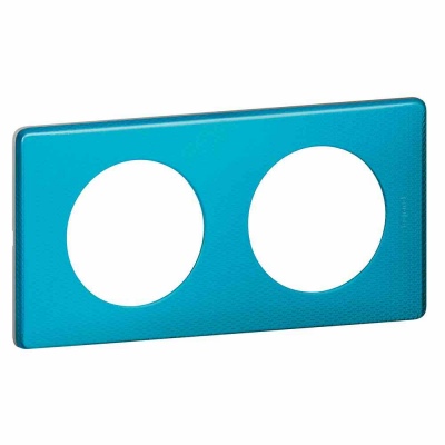 Celiane Рамка 2 местная Лазурный пунктум